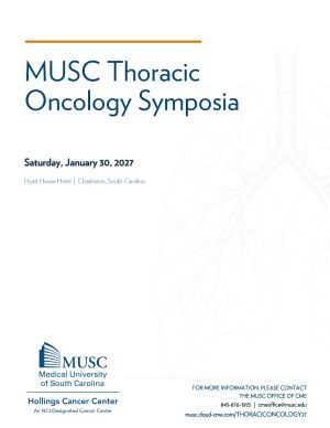 MUSC Thoracic Oncology Symposia Banner